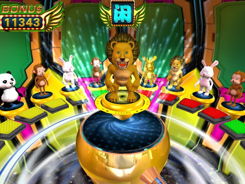 狮面八方大型游戏机