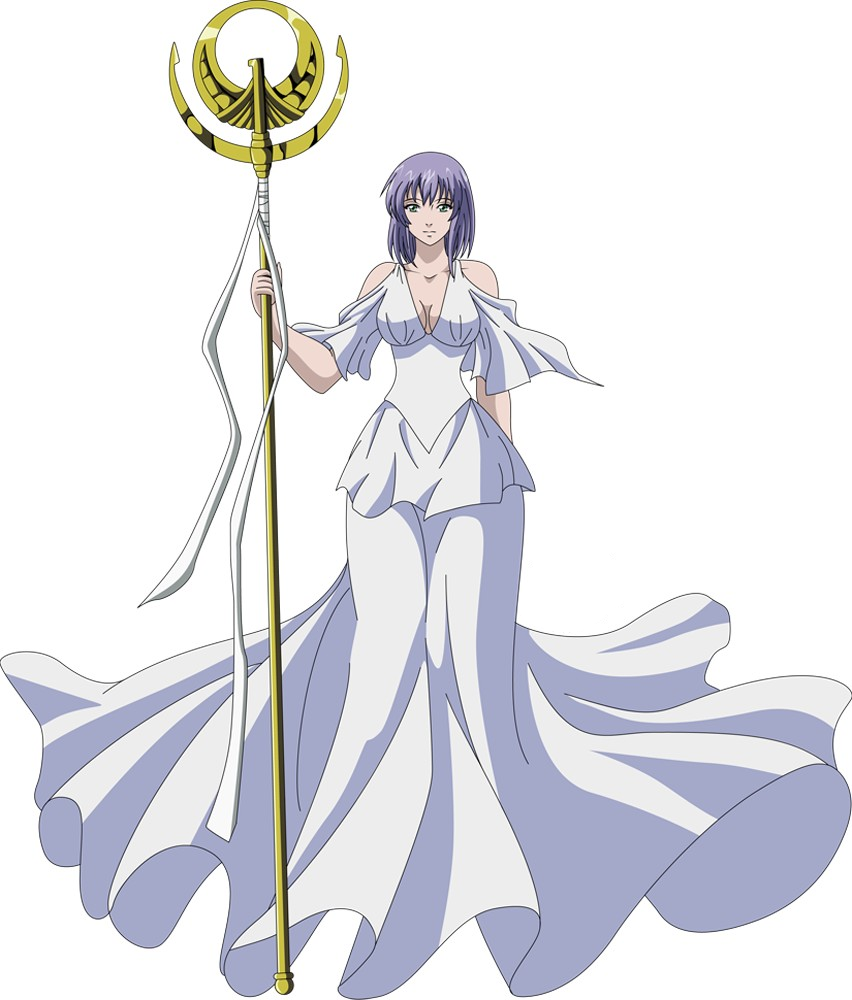  p>萨莎是《圣斗士星矢 the lost canvas 冥王神话》中的女主角,作为