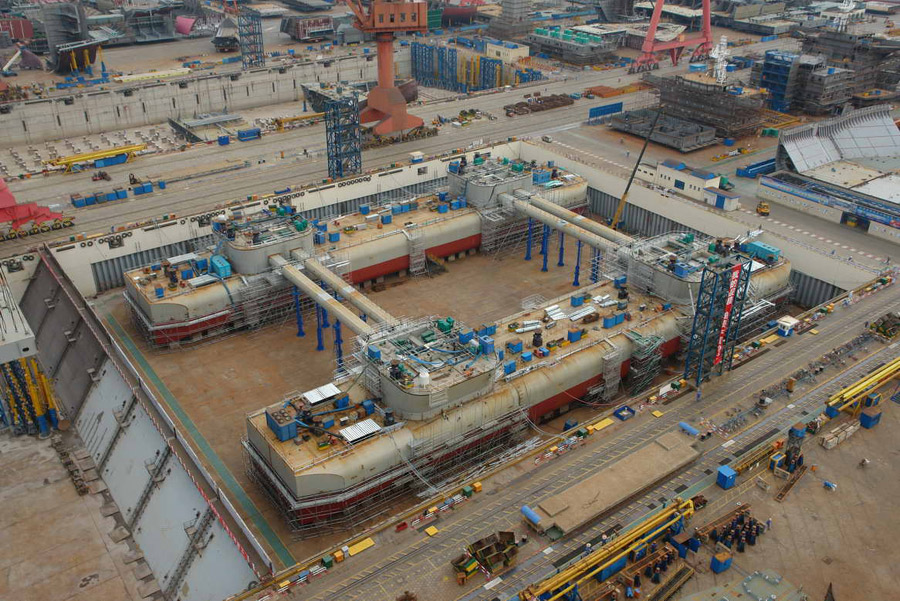 981深水半潜式钻井平台