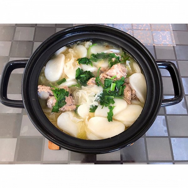 牛肉酸菜年糕汤