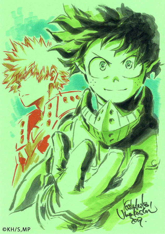  p>《我的英雄学院》是由 a target="_blank" href="/item/堀越耕平">