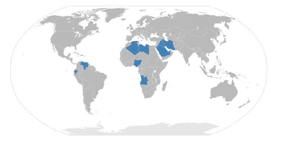 organization of petroleum exporting countries -- opec