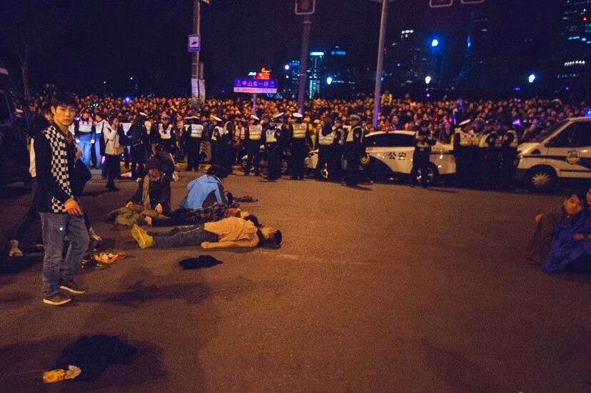 上海外滩跨年夜踩踏事件