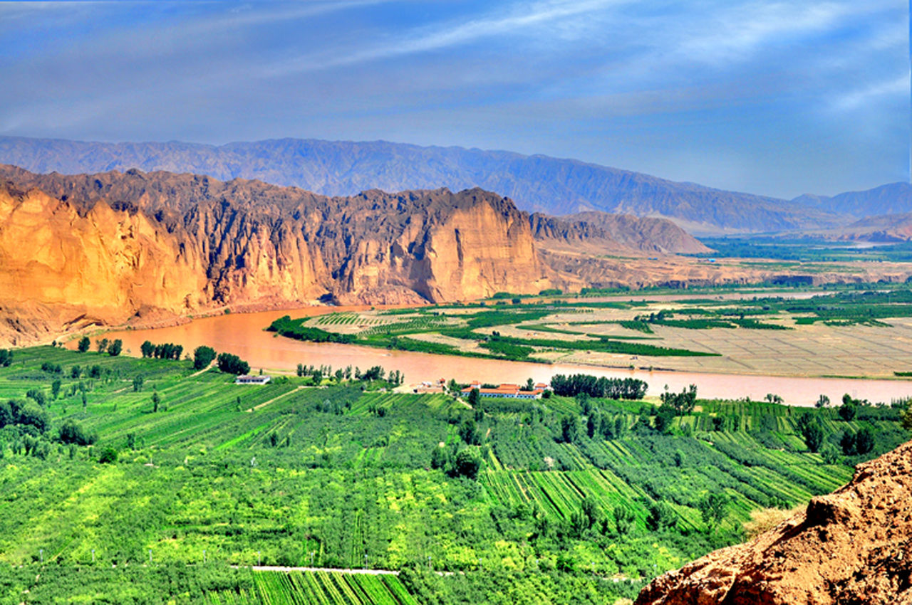 景泰黄河石林国家地质公园