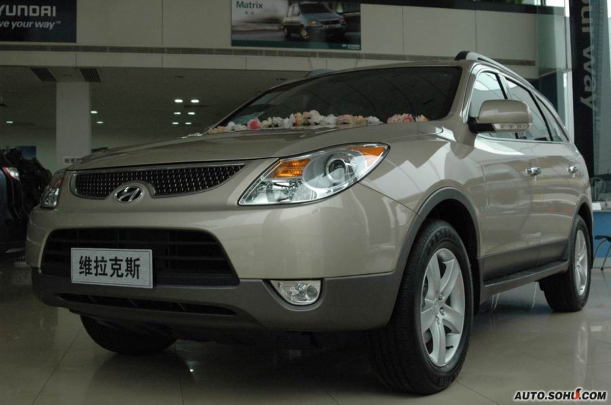  p>现代维拉克斯是一辆进口汽车,该车外观整体线条圆润,柔和,综合油耗
