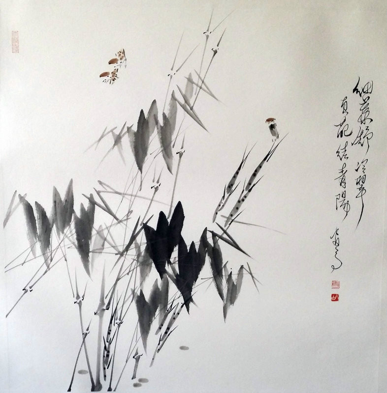  p>李小白(1949— )(第十代李渔嫡孙),李长白长子,著名旅美画家.