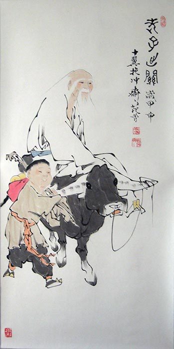老子出关图（历史典故）_百度百科