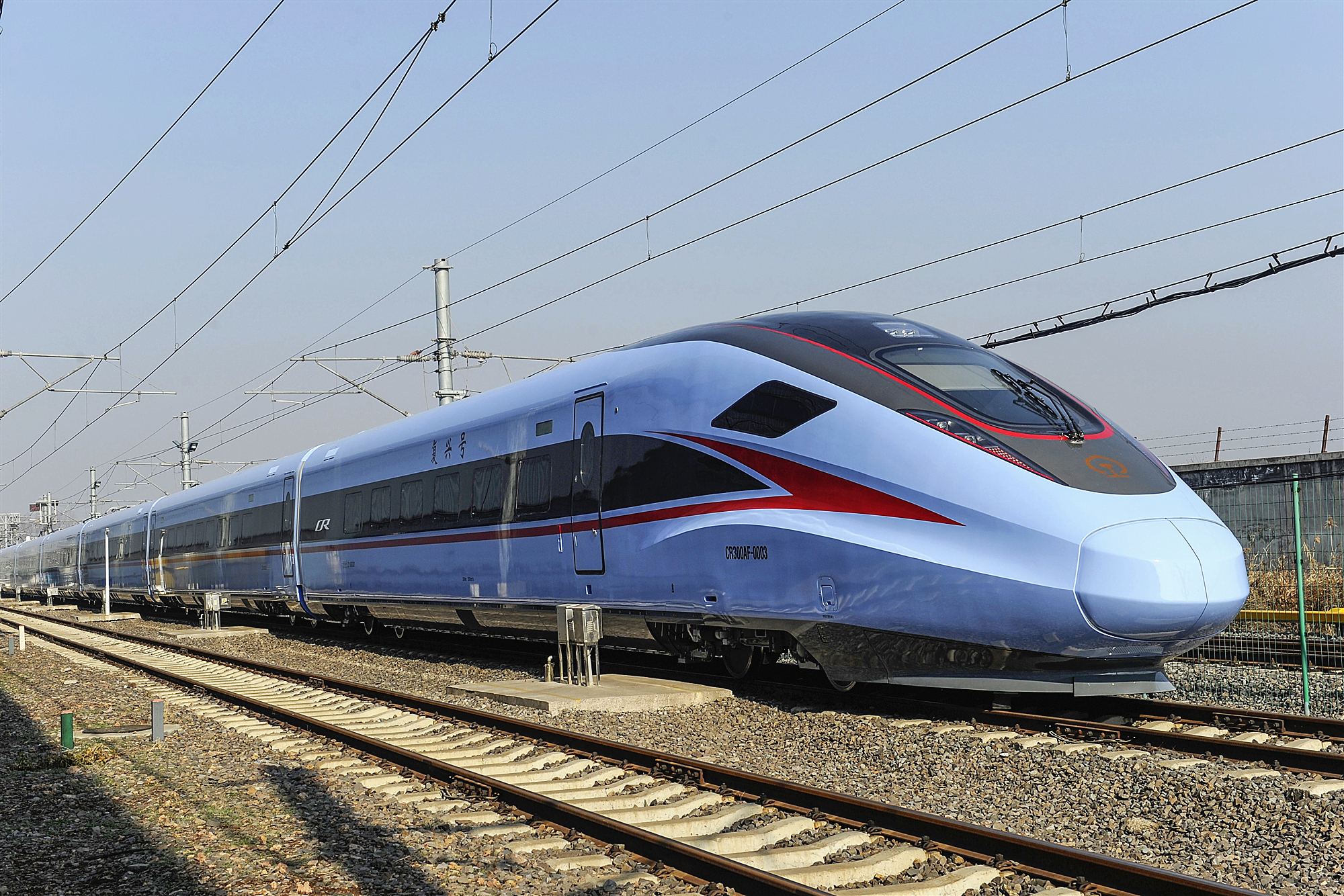 复兴号cr300af型电力动车组