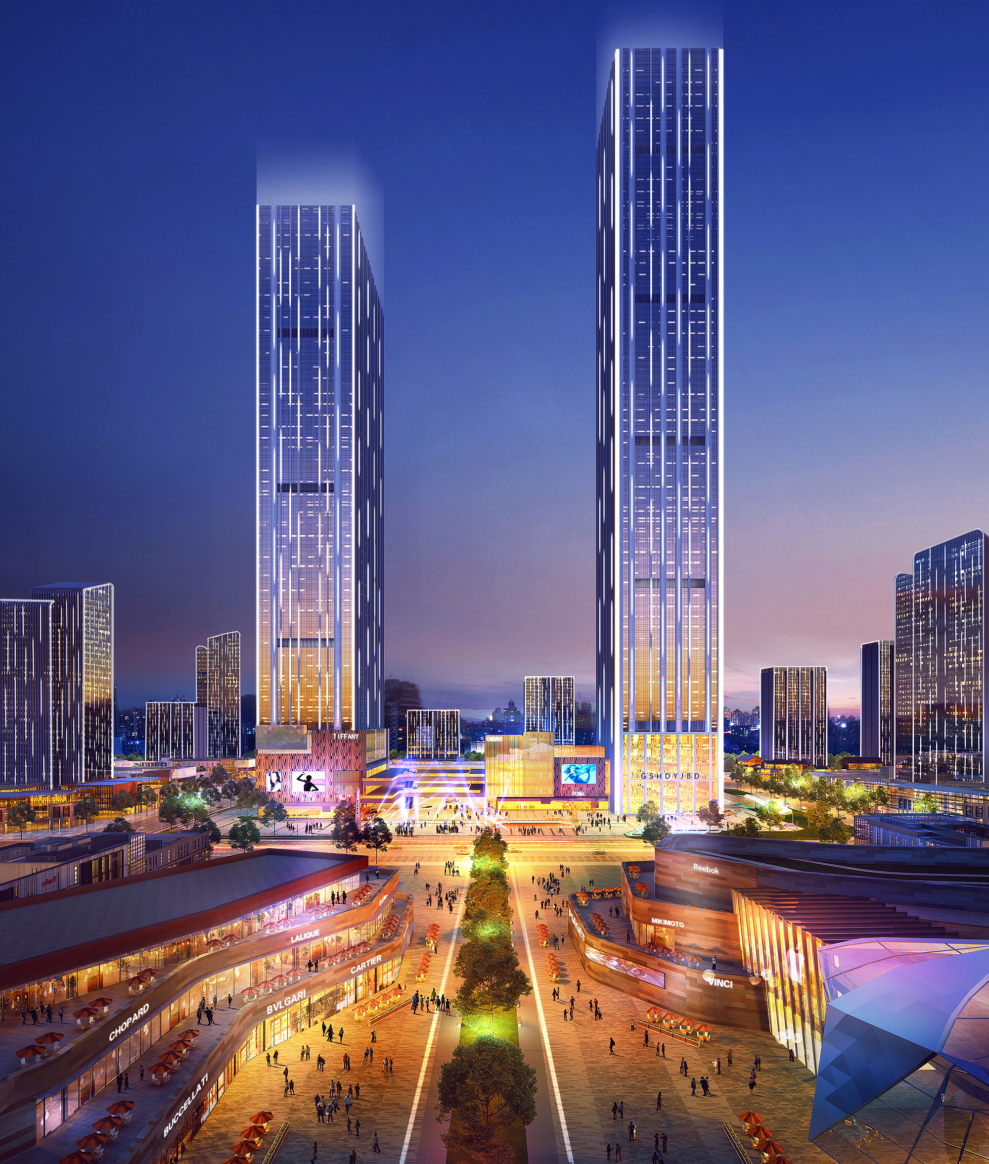 天瓃由世界500强恒大集团旗下成都恒大新东城置业有限公司开发建设