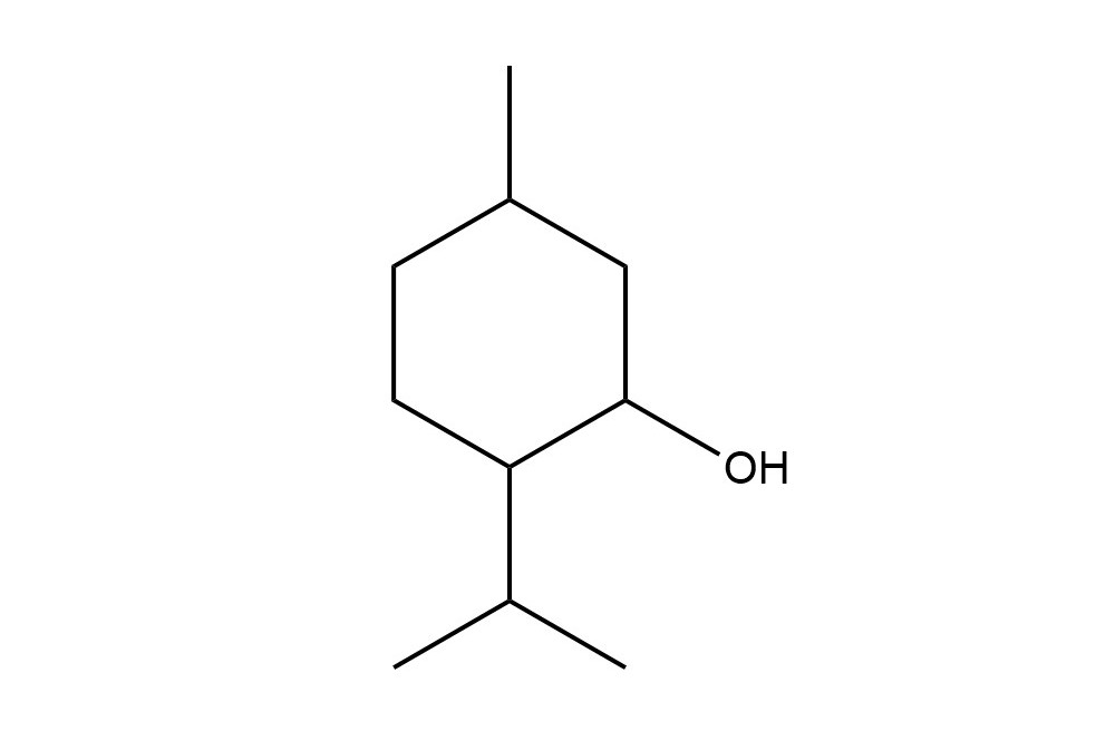  p>薄荷脑,也叫薄荷醇,是一种萜类有机化合物,化学式为c sub>10 /sub>
