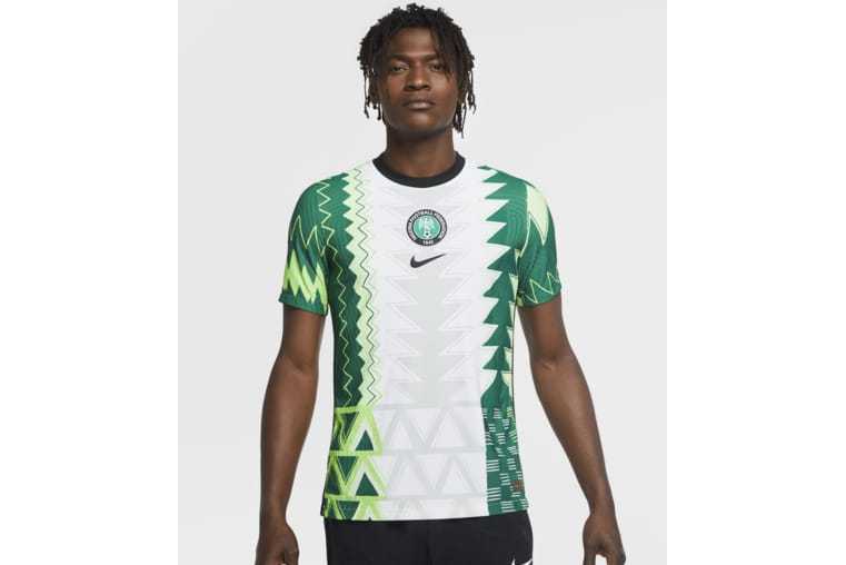 2020 赛季尼日利亚队 vapor 主场球员版男子足球球衣