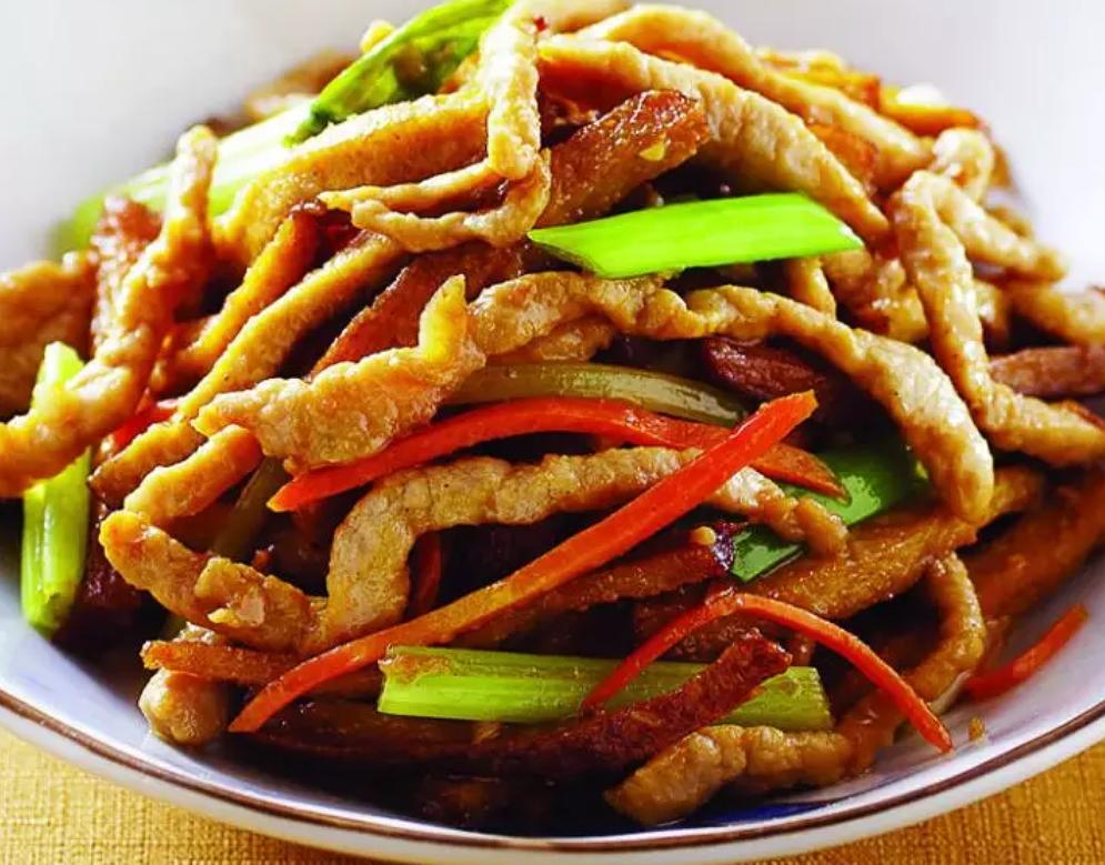 干炒猪肉丝
