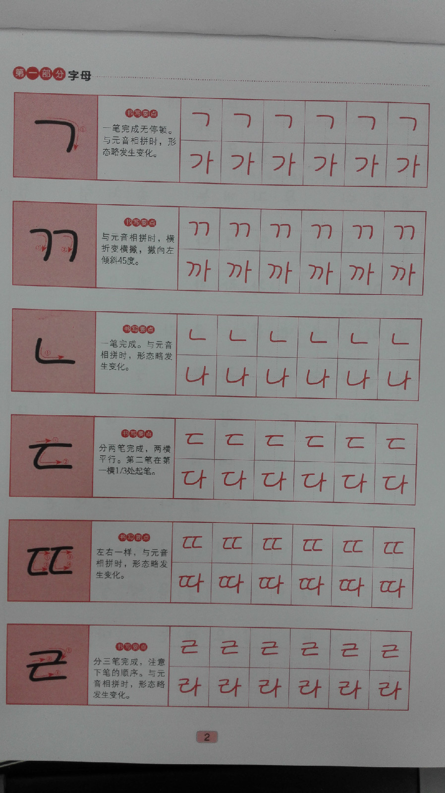 漂亮韩语手写体字帖:韩文公文体 可爱体