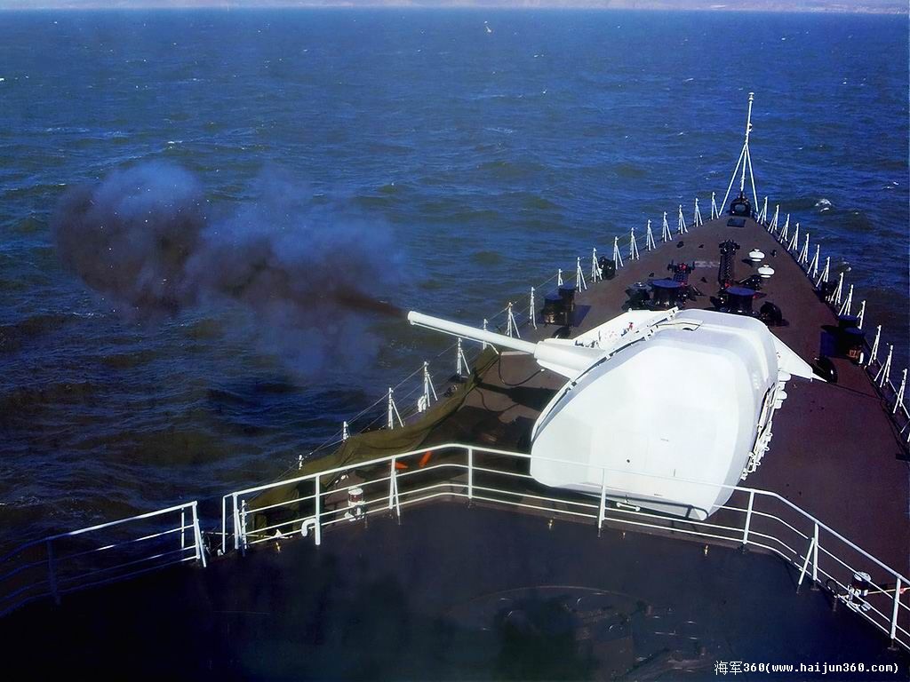 h/pj-87式单管100毫米舰炮