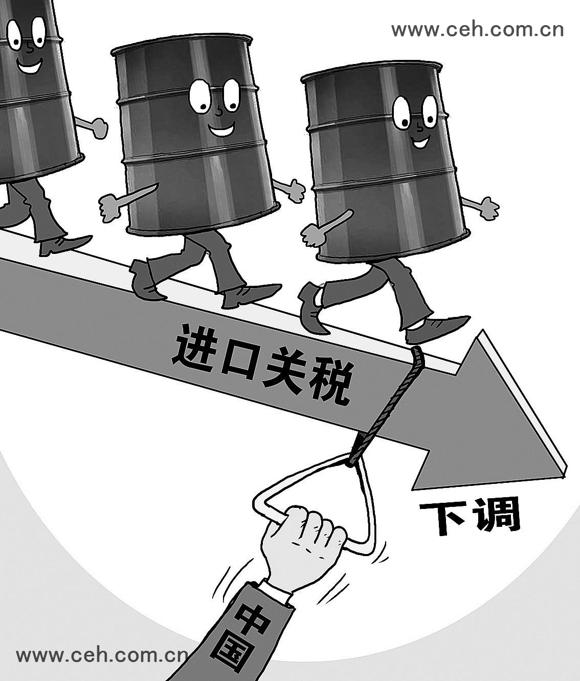  p>进口关税是一个国家的海关对进口货物和物品征收的关税.