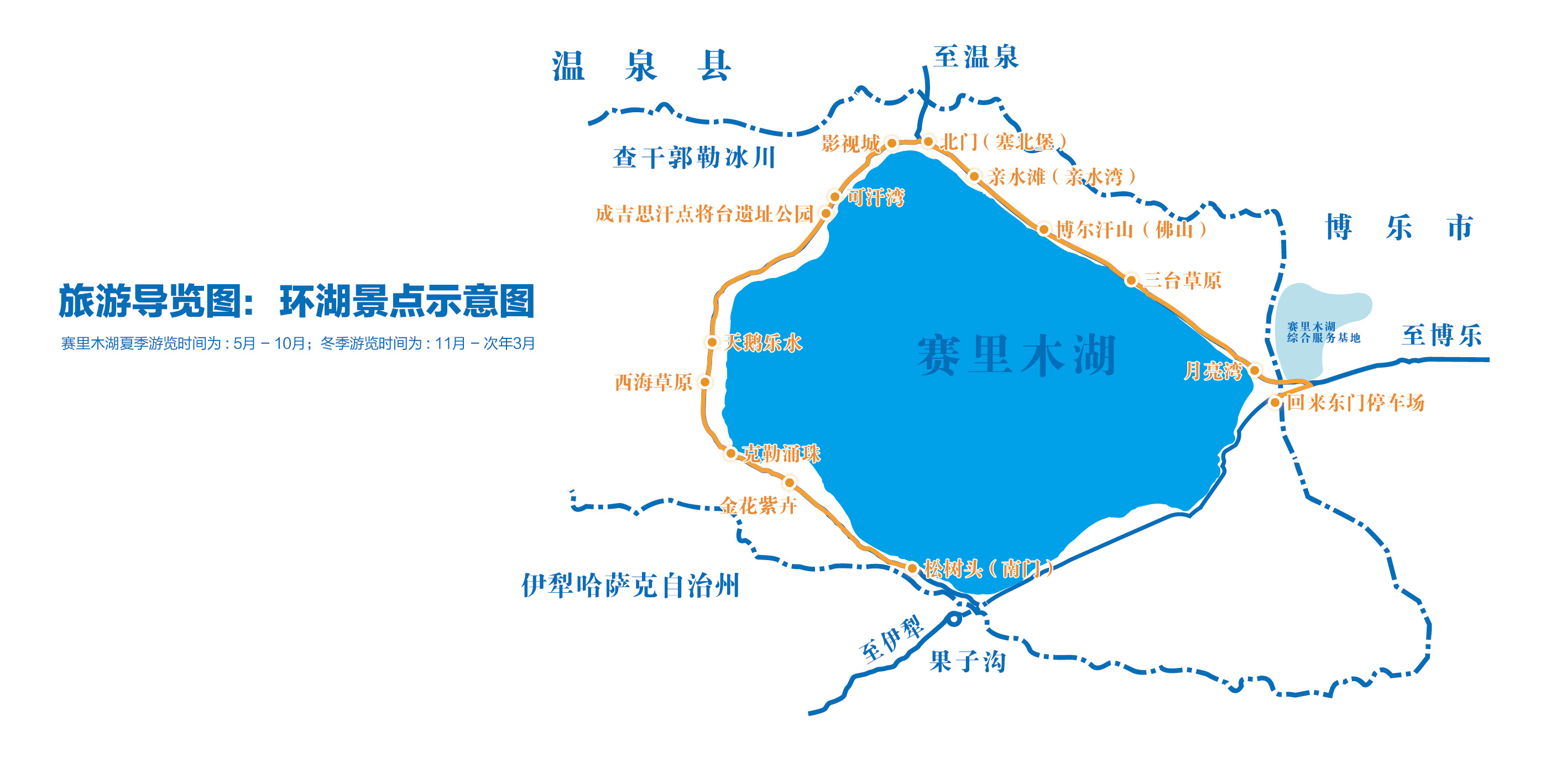 新疆赛里木湖国家湿地公园