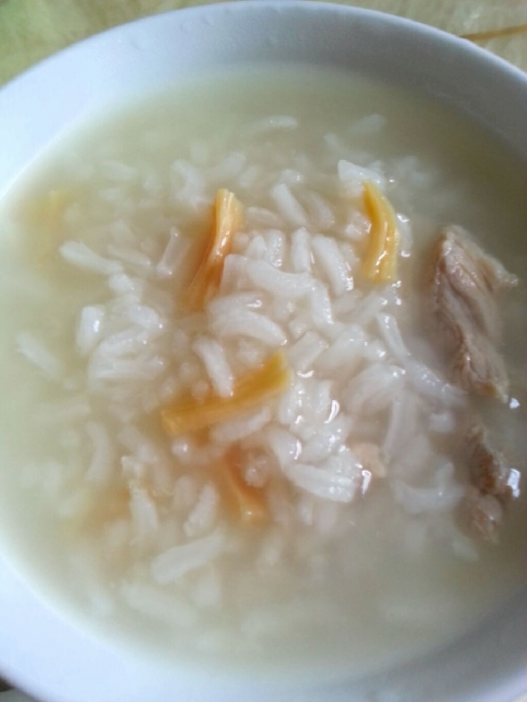 瑶柱瘦肉粥