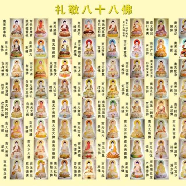 八十八佛