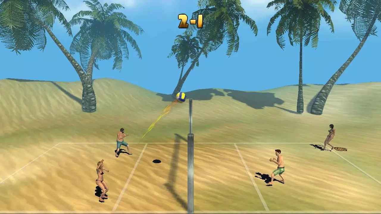 《沙滩排球》(playmanbeachvolley)一款非常出色3d的体育竞技类游戏