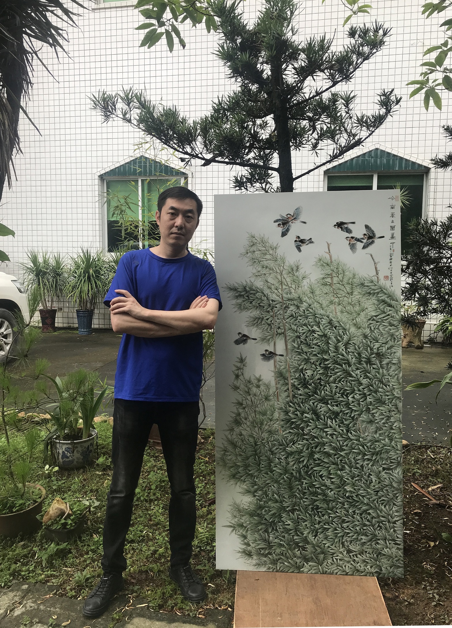  p>陈坚,70年代末生于潮州,毕业汕头工艺美校,进修 a target="_blank"