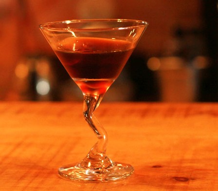 黑色俄罗斯人鸡尾酒