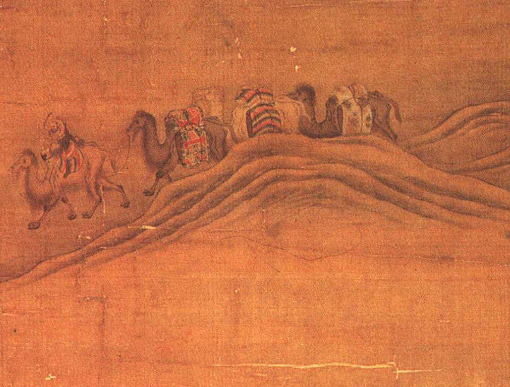 刘贯道画元世祖出猎图