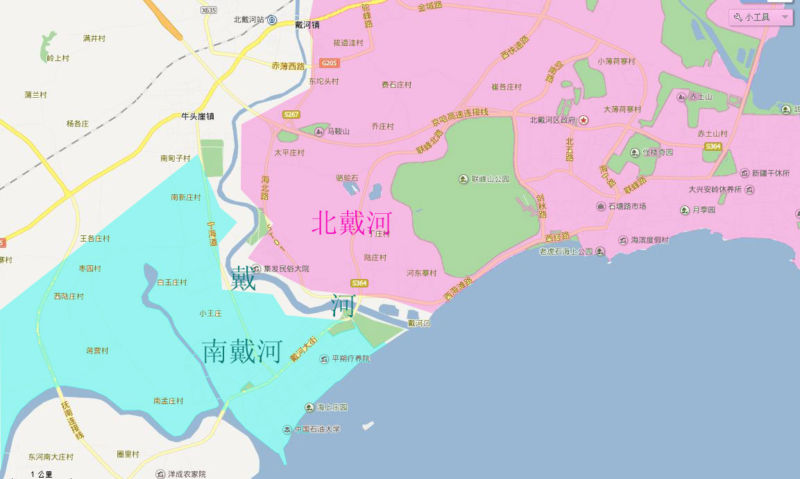 东戴河旅游景区