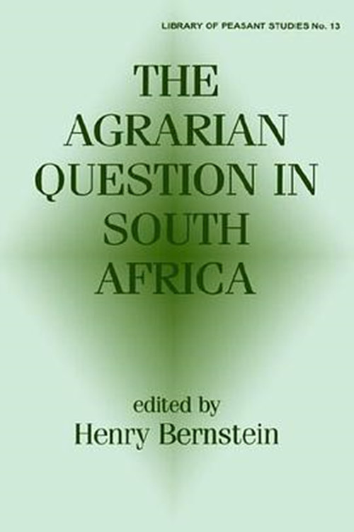 the agrarian question in south africa