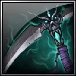  p>恐怖镰刀是moba游戏《天翼决》中的道具. /p>