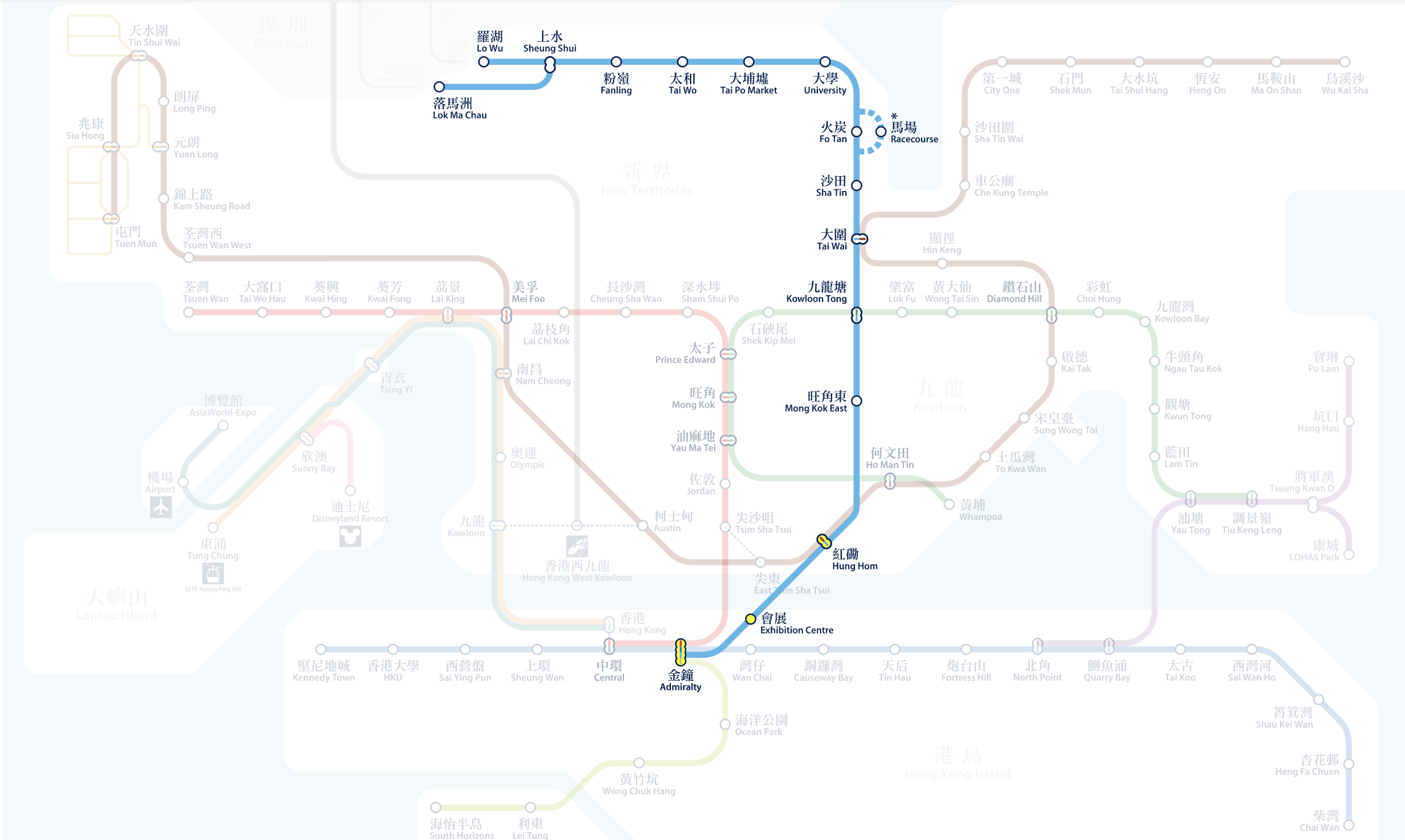 东铁线 i>(mtr east rail line) /i>,是中华人民共和国香港特别行政区
