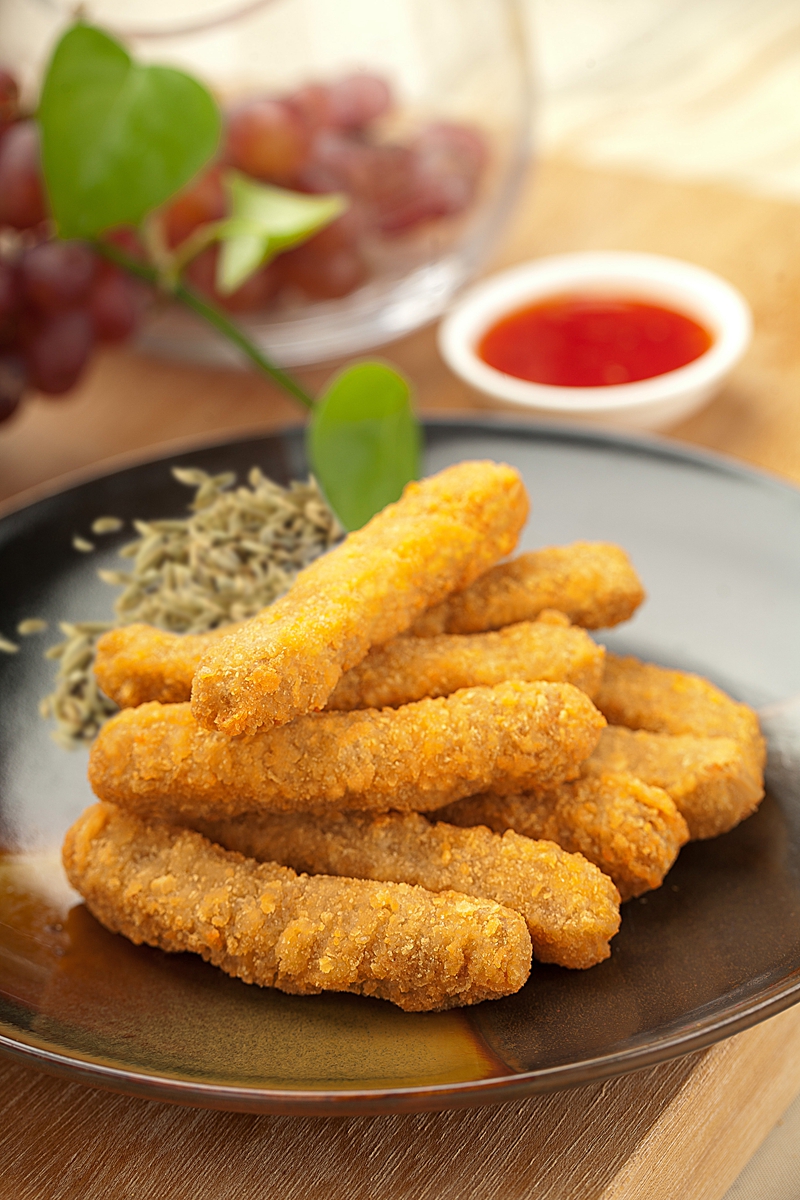  p data-id="u6rnqf9dwygh">孜然鸡条,用鸡肉制作的食品. /p>