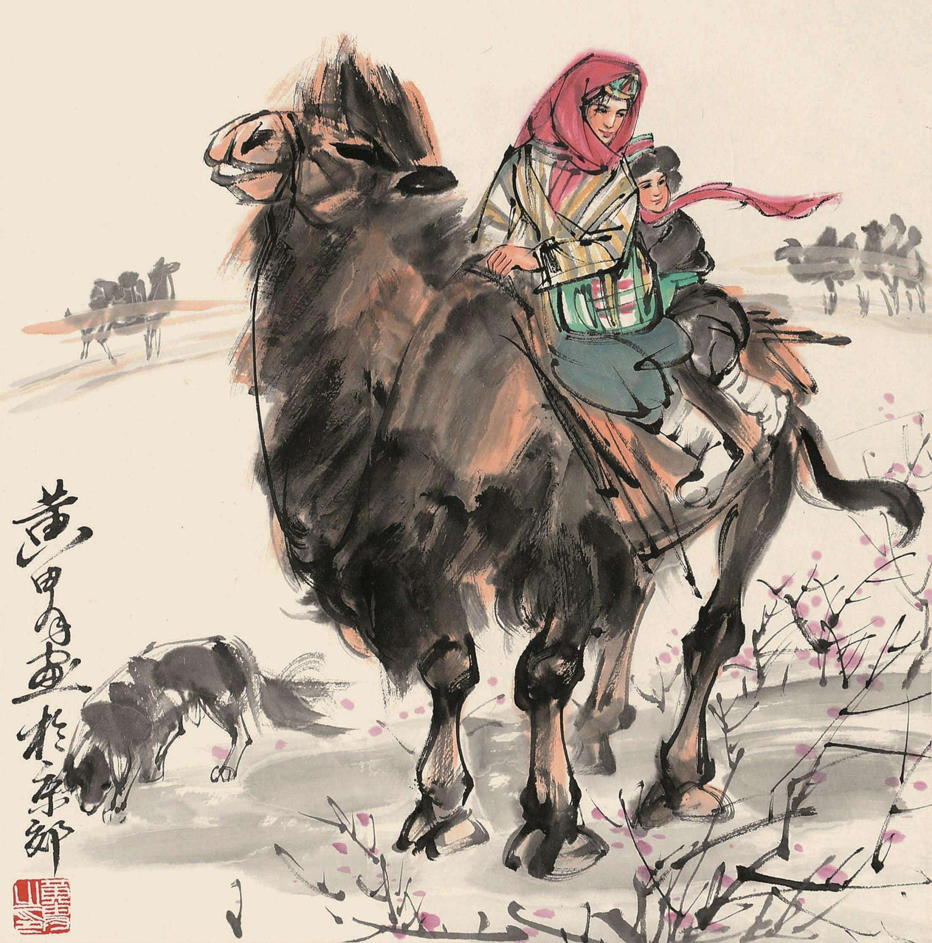 人民画家画人民：评黄冑_百科TA说
