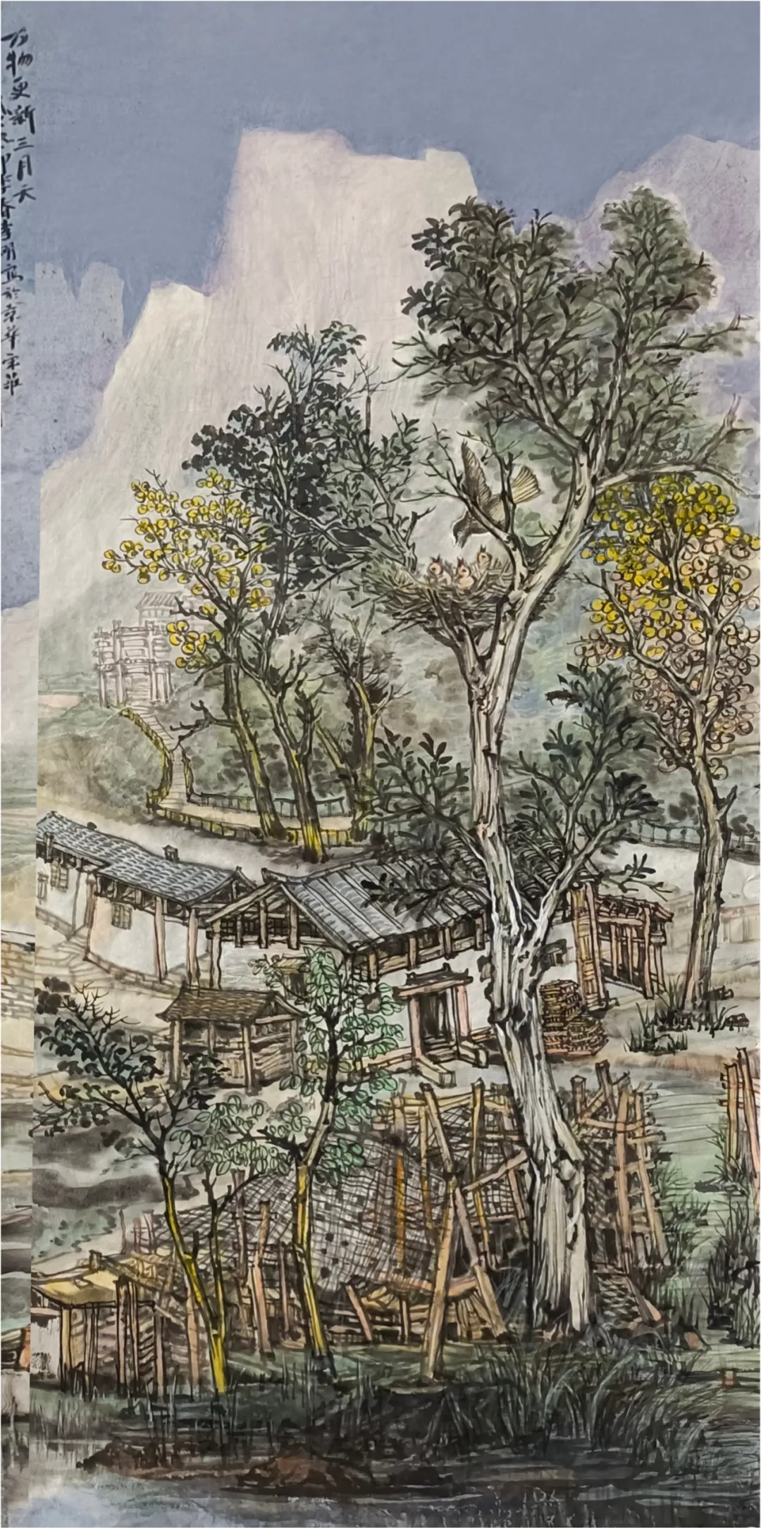 李明,画家,字牧雨
