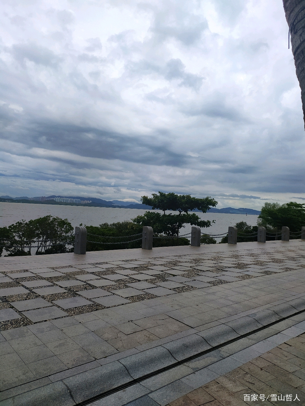 深圳福田红树林自然保护区公园 海对面就是香港 百科ta说