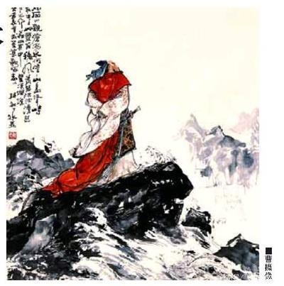 一个人独自欣赏《观沧海》：中国画中的曹操_百科TA说