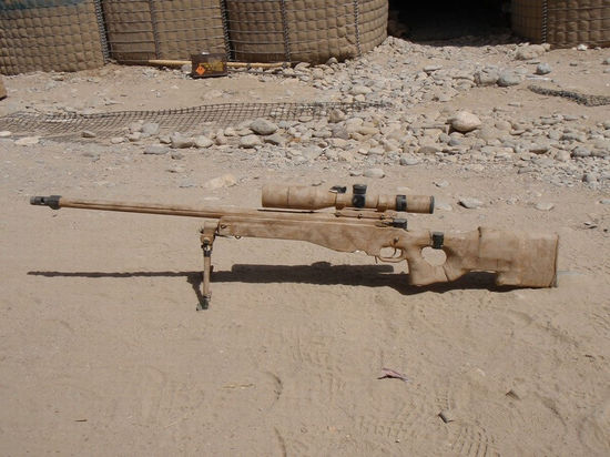 英国l115a3远程狙击步枪