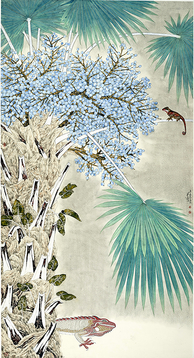 郭子良, 1964年出生,籍贯广东顺德,1992年毕业于广州美术学院中国画 