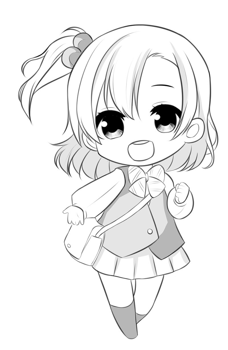 超级漫画素描技法经典360例:q版篇