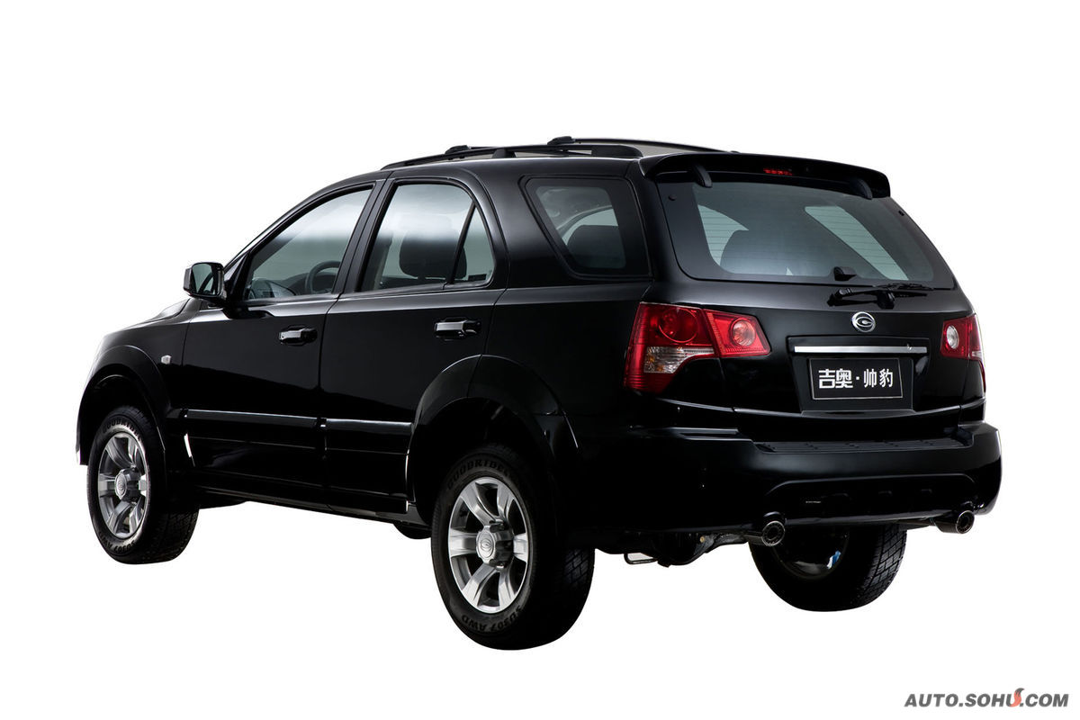  p>2009年12月5日,吉奥汽车首款中高档suv帅豹正式公布价格上市,此次