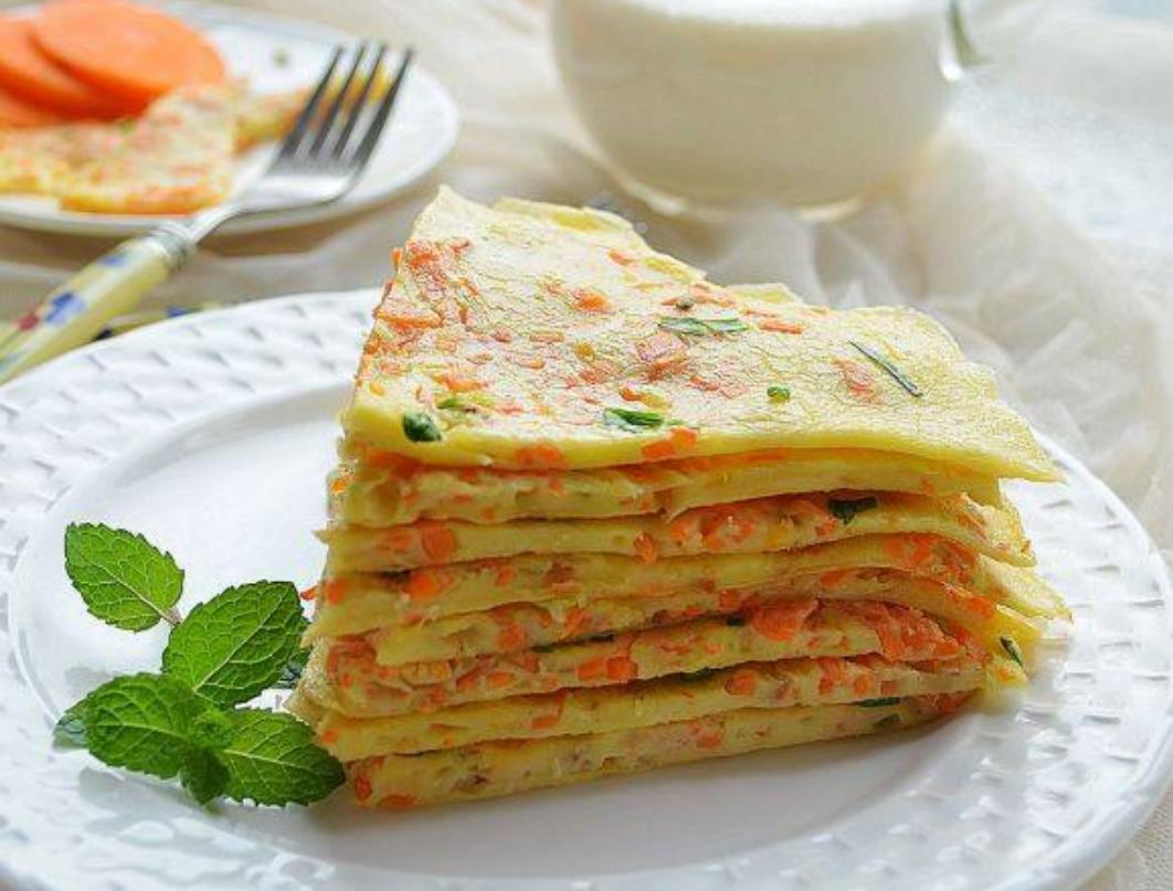 胡萝卜鸡蛋馅饼