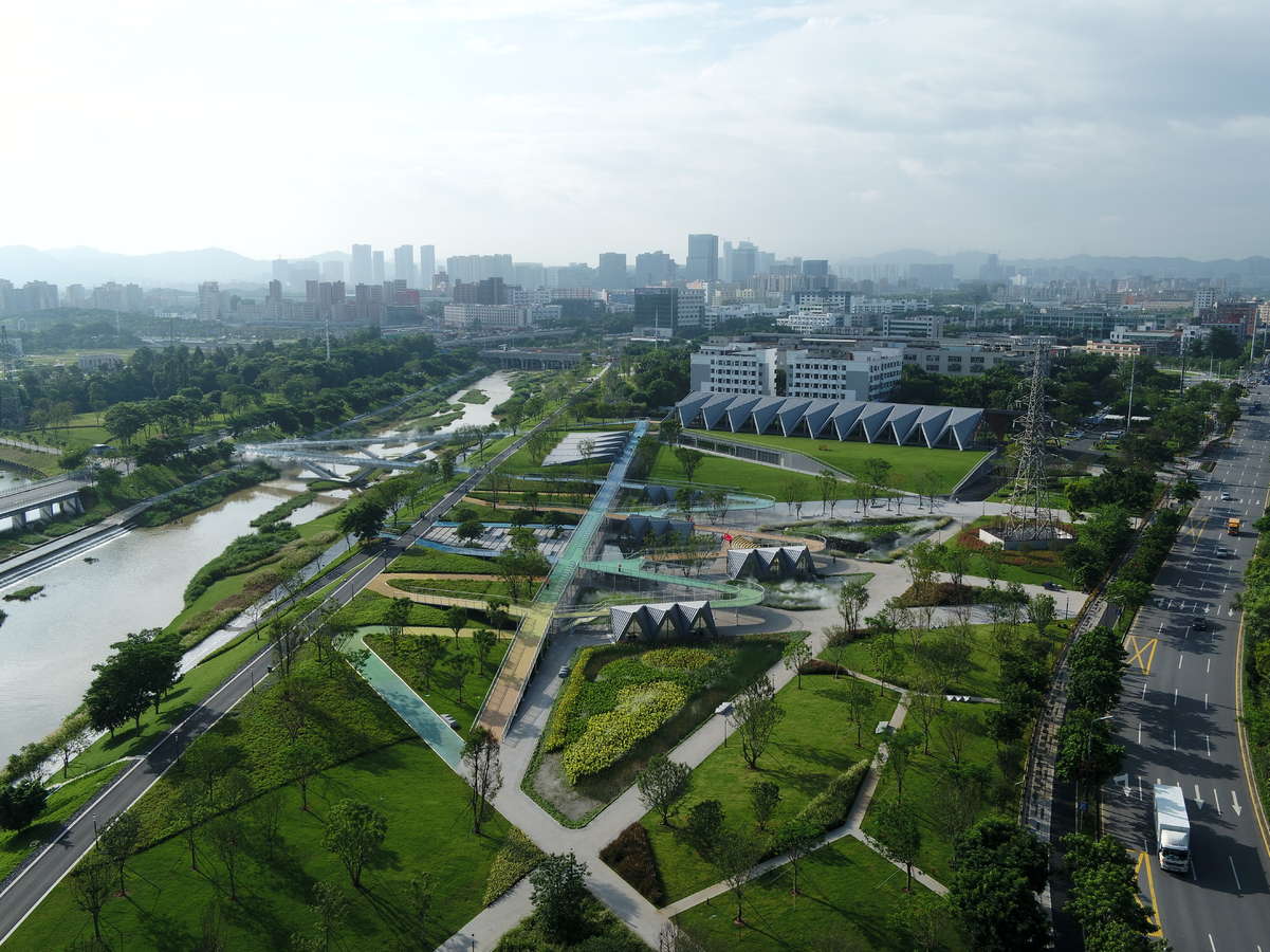 茅洲河碧道(the pilot section of maozhou river)是广东省深圳市宝安
