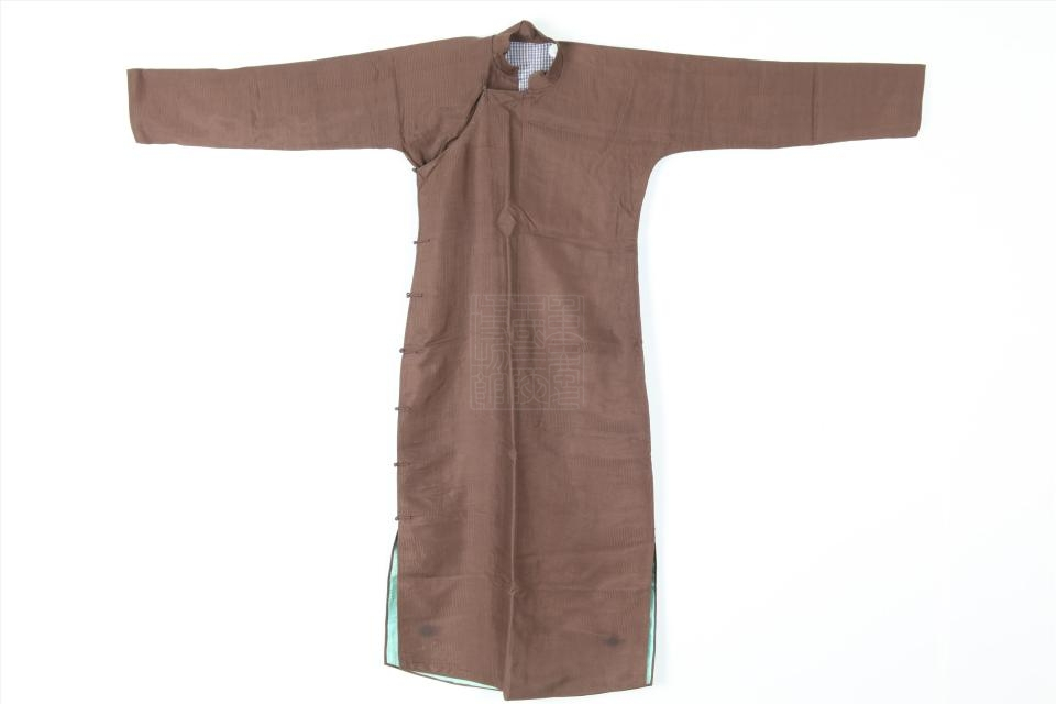 民国女式丝绸长衫