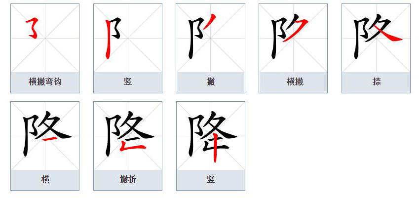 p data-id="go0b3rpg5c">降(拼音:jiàng,xiáng)为汉语一级通用规范