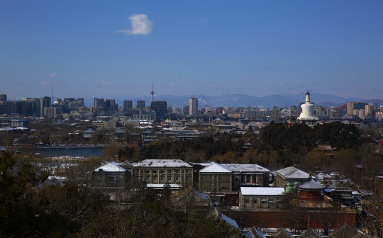 雪后的北京
