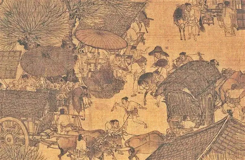 大锤说史：古代摊贩的历史故事_百科TA说