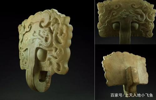 汉代四神纹玉雕铺首：四神归于铺首，镇守天地之间_百科TA说