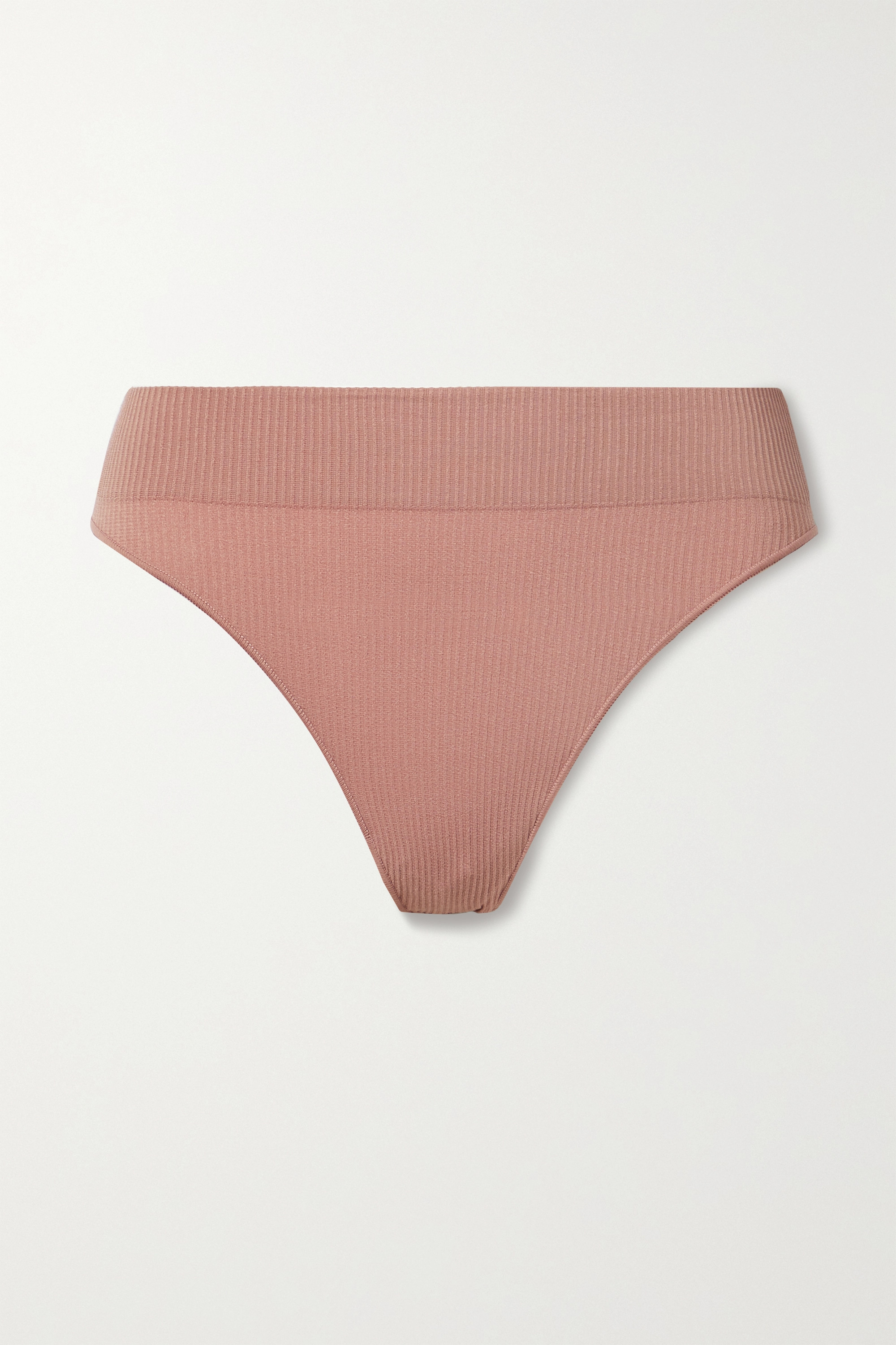 弹力罗纹丁字裤