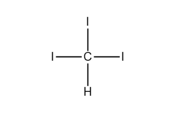  p>三碘甲烷,又名碘仿,是一种有机化合物,化学式为chi sub>3 /sub>