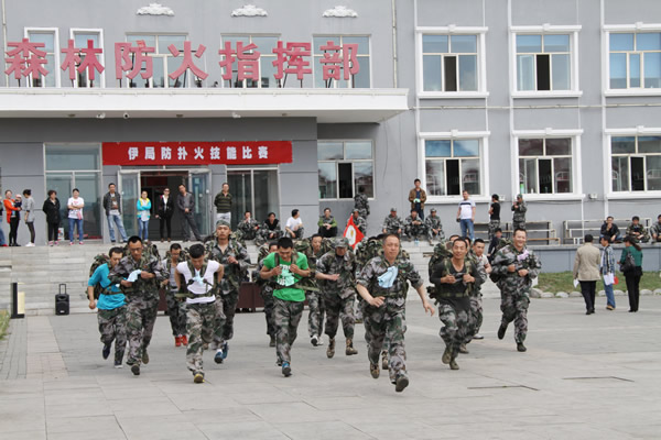 伊图里河林业局快速扑火队