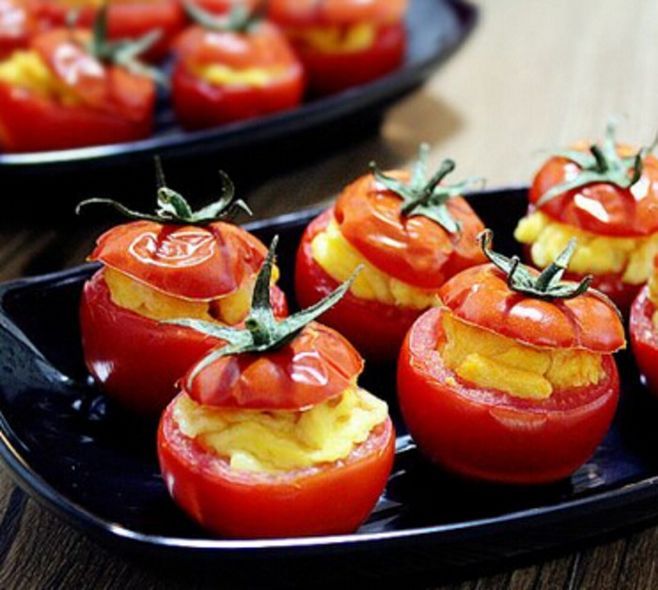 西红柿戚风蛋糕